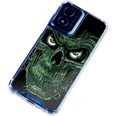 Liquid Blue Terminator Dragon Moto G Play 4G (2024) Clear Case