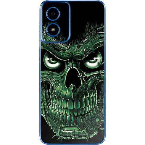 Liquid Blue Terminator Dragon Moto G Play 4G (2024) Skin