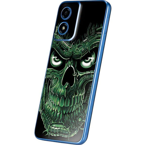 Liquid Blue Terminator Dragon Moto G Play 4G (2024) Skin