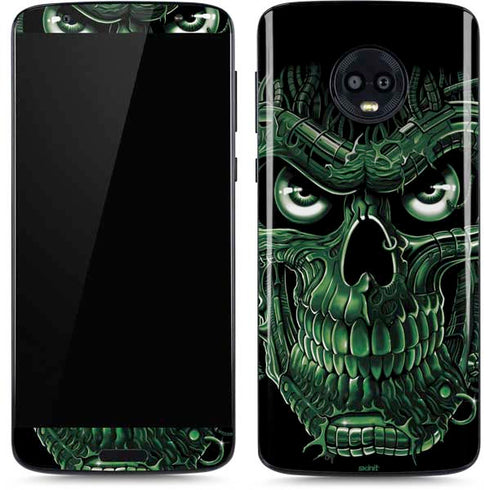 Liquid Blue Terminator Dragon Moto G6 Skin