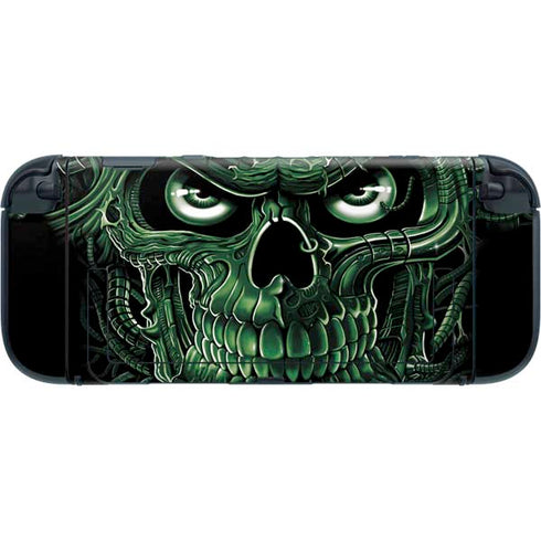 Liquid Blue Terminator Dragon Nintendo Switch 2 (2025) with Joy-Con Skin