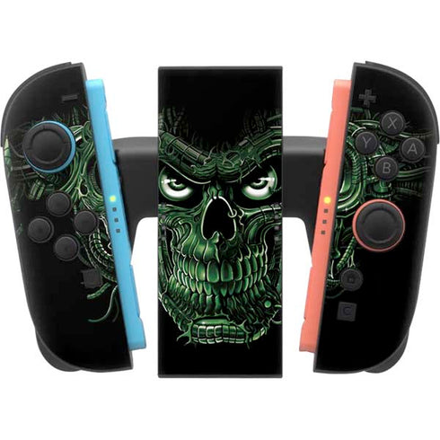 Liquid Blue Terminator Dragon Nintendo Switch 2 (2025) Joy-Con Controller Skin