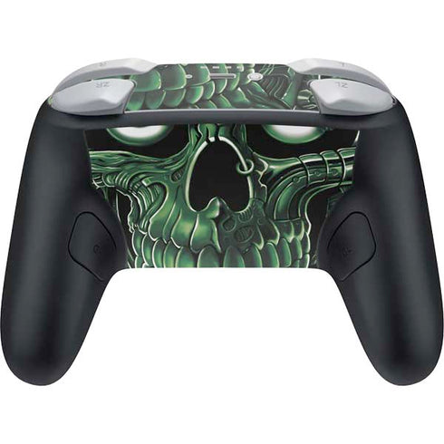 Liquid Blue Terminator Dragon Nintendo Switch 2 (2025) Pro Controller Skin