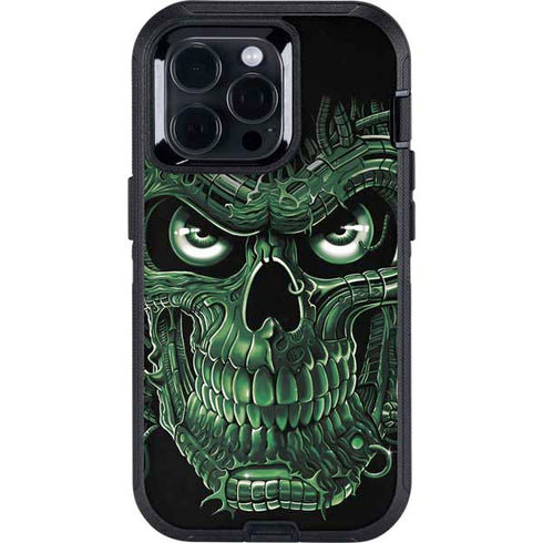 Liquid Blue Terminator Dragon Otterbox Defender iPhone Skin