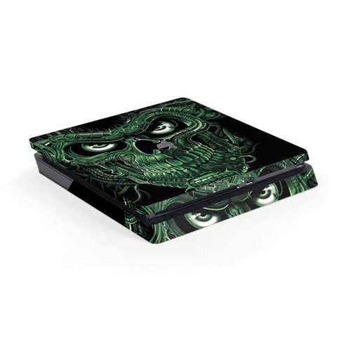 Liquid Blue Terminator Dragon PS4 Slim Skin