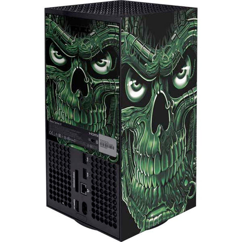 Liquid Blue Terminator Dragon Xbox Series X Bundle Skin