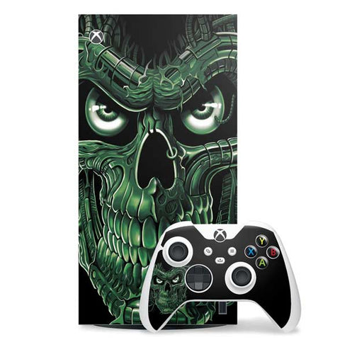 Liquid Blue Terminator Dragon Xbox Series X Skins
