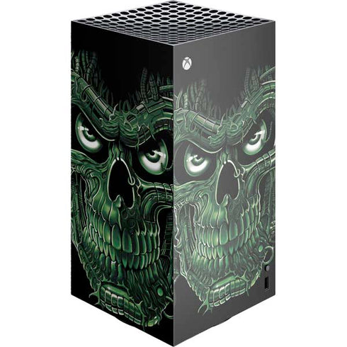 Liquid Blue Terminator Dragon XBox Series X Digital Edition Console Skin