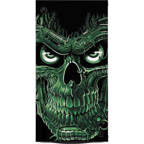 Liquid Blue Terminator Dragon XBox Series X Digital Edition Console Skin