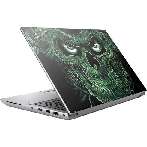 Liquid Blue Terminator Dragon HP ZBook Fury 16 G10 Skin