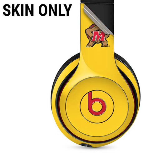 University of Maryland Terps Yellow Beats Solo 3 Wireless Skin