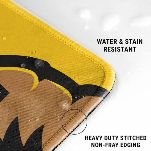 University of Maryland Terps Yellow Gaming Mouse Pad