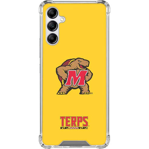 University of Maryland Terps Yellow Gabb Phone 4 Clear Case