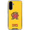 University of Maryland Terps Yellow Galaxy A36 5G Clear Case