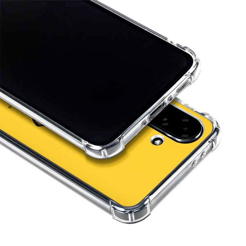 University of Maryland Terps Yellow Galaxy A36 5G Clear Case