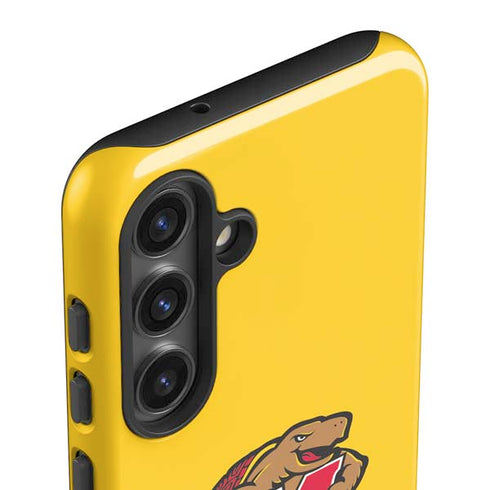 University of Maryland Terps Yellow Galaxy S25 Impact Case