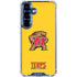 University of Maryland Terps Yellow Galaxy S25 Clear Case