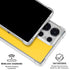 University of Maryland Terps Yellow Galaxy S25 Ultra Clear Case