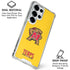 University of Maryland Terps Yellow Galaxy S25 Ultra Clear Case