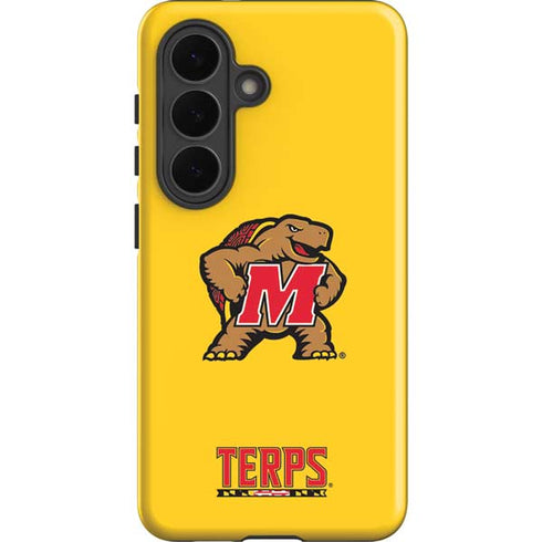 University of Maryland Terps Yellow Galaxy S26 Impact Case