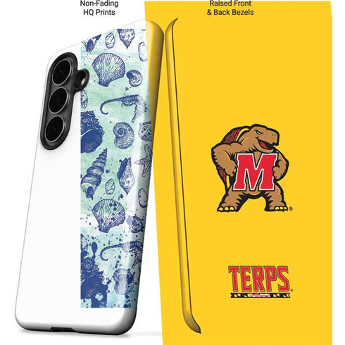 University of Maryland Terps Yellow Galaxy S26 Impact Case
