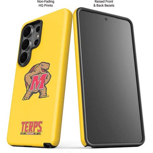 University of Maryland Terps Yellow Galaxy S26 Ultra Impact Case