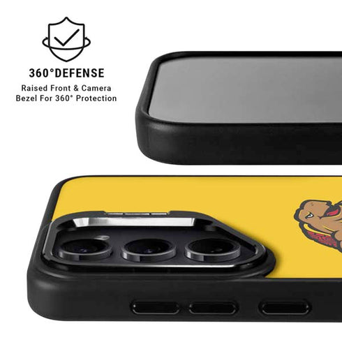 University of Maryland Terps Yellow Galaxy S26 Ultra Kickstand Case