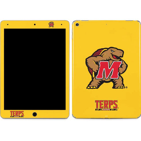 University of Maryland Terps Yellow iPad Skins