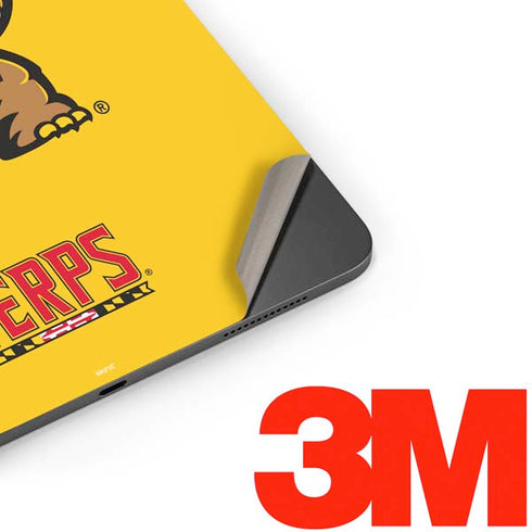 University of Maryland Terps Yellow Apple iPad Pro Skin