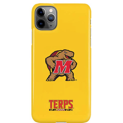 University of Maryland Terps Yellow iPhone Cases