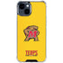 University of Maryland Terps Yellow iPhone 15 Clear Case