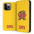 University of Maryland Terps Yellow iPhone 15 Pro Max Folio Case