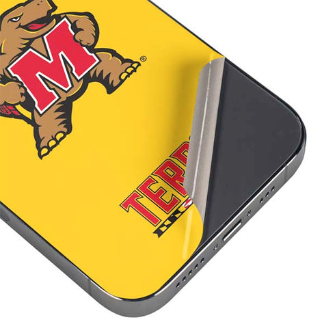 University of Maryland Terps Yellow iPhone 16 Pro Skin