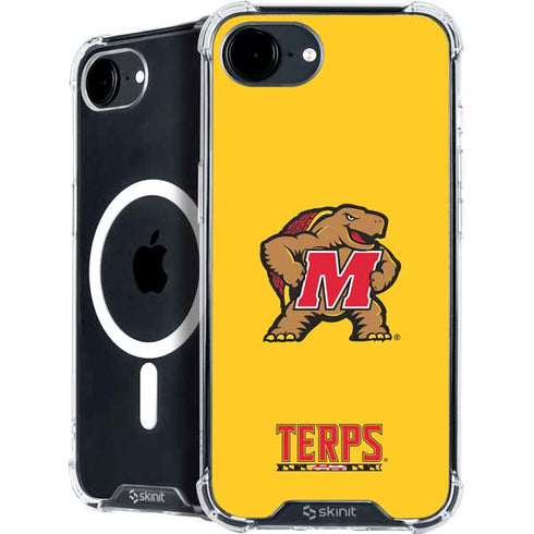 University of Maryland Terps Yellow iPhone 16e MagSafe Case