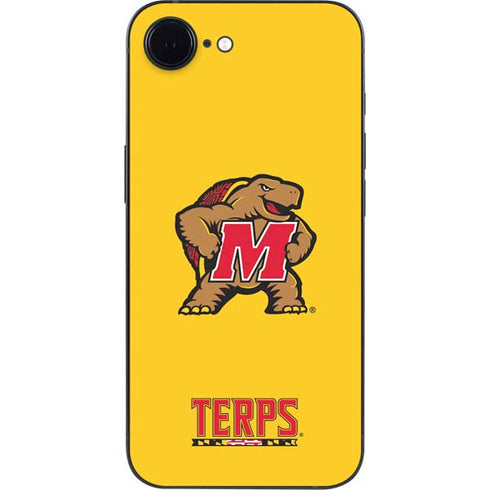 University of Maryland Terps Yellow iPhone 16e Skin