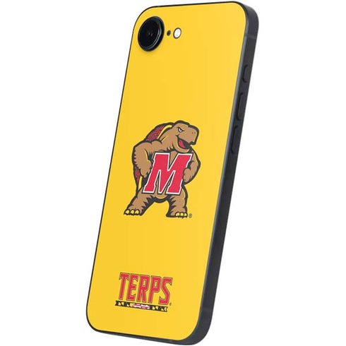 University of Maryland Terps Yellow iPhone 16e Skin