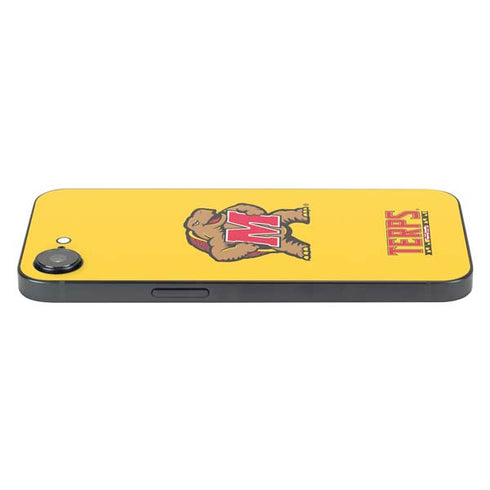 University of Maryland Terps Yellow iPhone 16e Skin