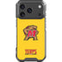 University of Maryland Terps Yellow iPhone 18 Pro Clear Case