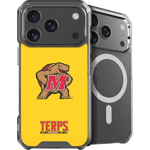 University of Maryland Terps Yellow iPhone 18 Pro Max MagSafe Case