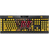University of Maryland Terps Yellow K95 RGB PLATINUM Mechanical Gaming Keyboard Skin