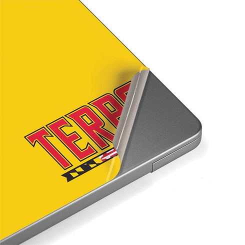 University of Maryland Terps Yellow Apple MacBook Pro 14-inch Skin