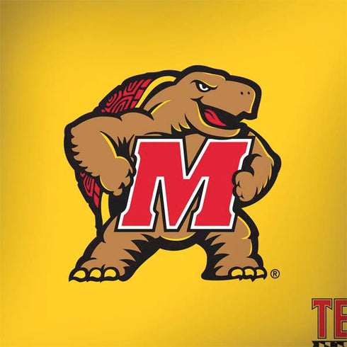 University of Maryland Terps Yellow MacBook Skins