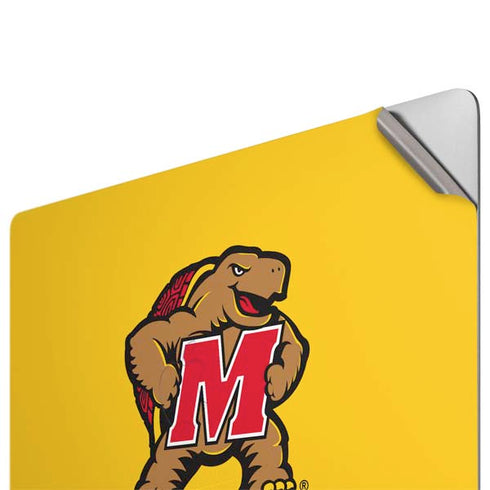 University of Maryland Terps Yellow Apple MacBook Pro 16-inch Skin