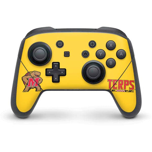 University of Maryland Terps Yellow Nintendo Skins
