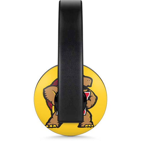 University of Maryland Terps Yellow PlayStation 4 Gold Wireless Headset Skin