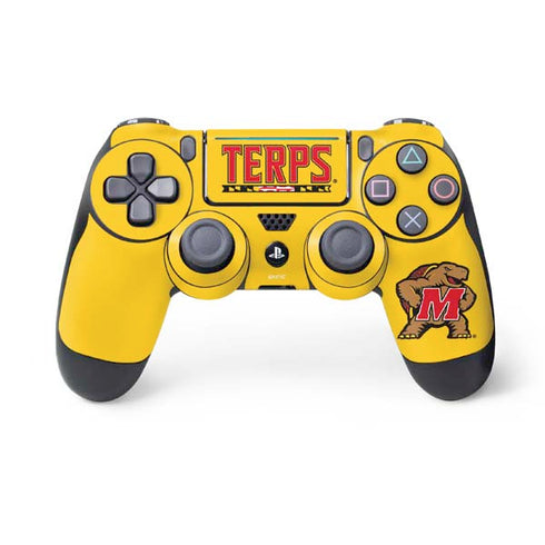 University of Maryland Terps Yellow PlayStation PS4 Skins