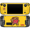 University of Maryland Terps Yellow Steam Deck Handheld Gaming Computer OLED Skin