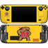University of Maryland Terps Yellow Steam Deck Handheld Gaming Computer OLED Skin