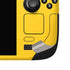 University of Maryland Terps Yellow Steam Deck Handheld Gaming Computer OLED Skin