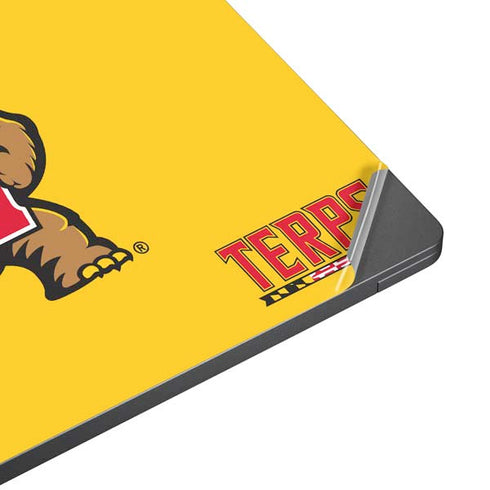 University of Maryland Terps Yellow Surface Laptop 7 15in Skin